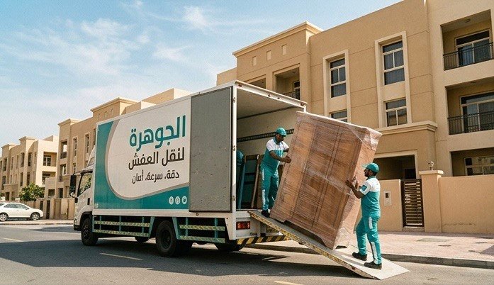 عمال نقل وتغليف الأثاث