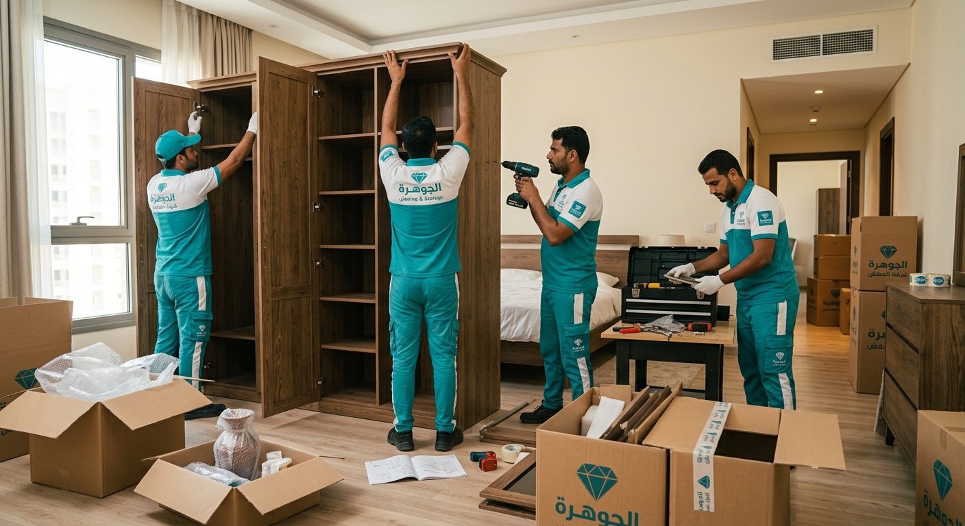 فك وتركيب الأثاث